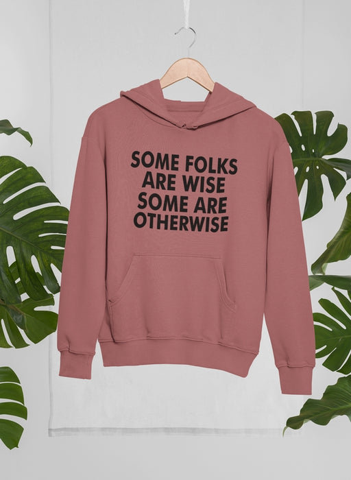 Some Folks Are Wise Some Are Otherwise Hoodie