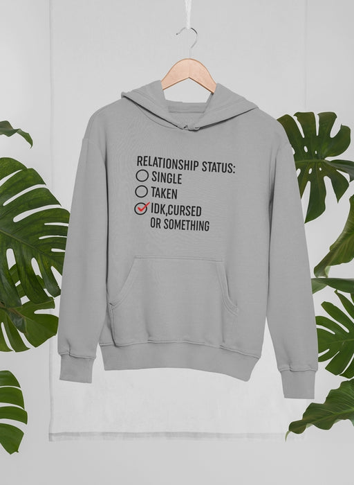 Relationship Status Cursed Or Something Hoodie