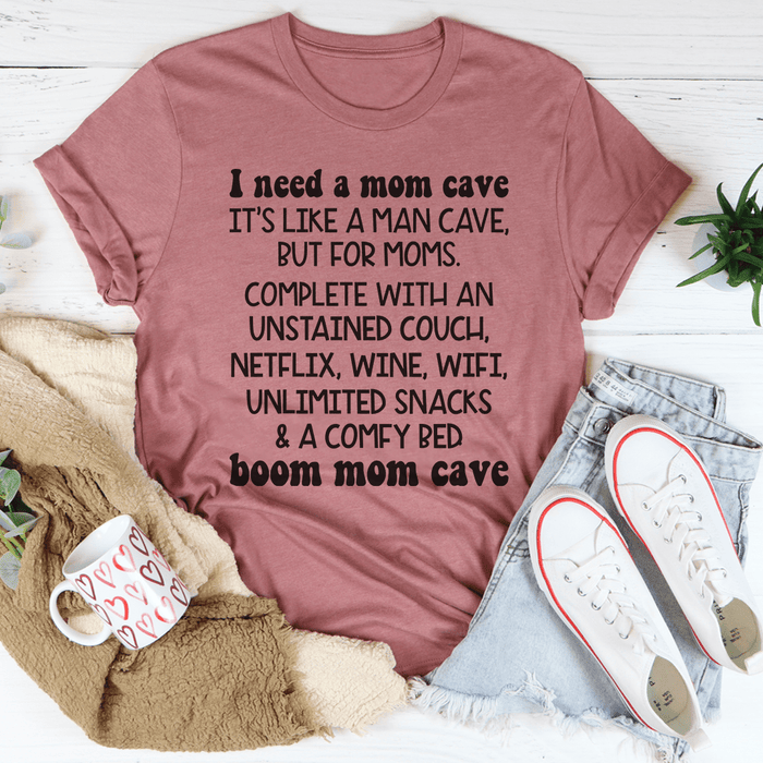 Mom Cave Tee