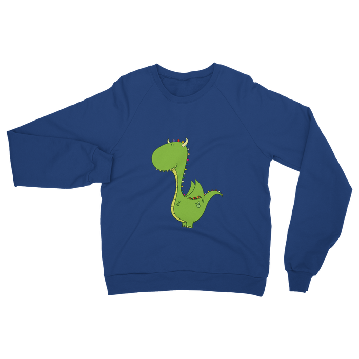 VIRGIN TEEZ Sweat shirt Royal / S Mommy's little dragon Classic Adult Sweatshirt