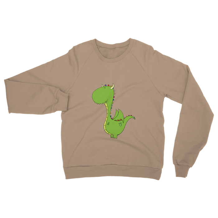 VIRGIN TEEZ Sweat shirt Nude / S Mommy's little dragon Classic Adult Sweatshirt