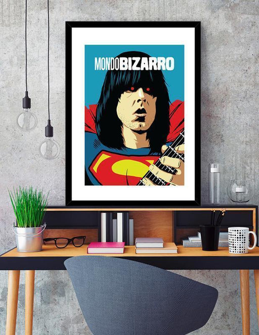 LUVD Framed Art Prints Mondo Bizarro Frame