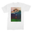VIRGIN TEEZ Men T-Shirts White / Male / S Moon on Earth Premium Jersey Men's T-Shirt