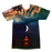 VIRGIN TEEZ Sublimation Men T-Shirt XS Moon on Earth Premium Sublimation Adult T-Shirt