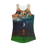 VIRGIN TEEZ Women Tank top White / XS Moon on Earth Women Performance Tank Top