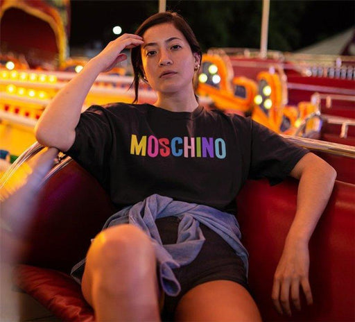 VIRGIN TEEZ Women T-shirt Moshino Color Women's T-Shirt
