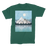 VIRGIN TEEZ Men T-Shirts Dark Green / Male / S Mountain Sonnet Moonlit Stanza PT 2 Premium Jersey Men's T-Shirt