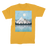 VIRGIN TEEZ Men T-Shirts Gold / Male / S Mountain Sonnet Moonlit Stanza PT 2 Premium Jersey Men's T-Shirt