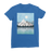 VIRGIN TEEZ Women T-Shirt Royal Blue / Female / S Mountain Sonnet Moonlit Stanza PT 2 Premium Jersey Women's T-Shirt