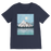 VIRGIN TEEZ Men T-Shirts Navy / Unisex / S Mountain Sonnet Moonlit Stanza PT 2 Premium V-Neck T-Shirt