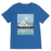VIRGIN TEEZ Men T-Shirts Royal / Unisex / S Mountain Sonnet Moonlit Stanza PT 2 Premium V-Neck T-Shirt
