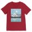 VIRGIN TEEZ Men T-Shirts Red / Unisex / S Mountain Sonnet Moonlit Stanza PT 2 Premium V-Neck T-Shirt