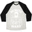 Virgin Teez  Baseball Tee Unisex Tri-Blend Baseball Tee / small / Oatmeal / Black MUSCLE MARY UNISEX TRI-BLEND BASEBALL TEE