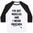Virgin Teez  Baseball Tee Unisex Classic Baseball Tee / x-small / White/Black MUSCLES AND MASCARA UNISEX CLASSIC BASEBALL TEE