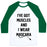 Virgin Teez  Baseball Tee Unisex Classic Baseball Tee / x-small / White/Dark Green MUSCLES AND MASCARA UNISEX CLASSIC BASEBALL TEE