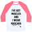 Virgin Teez  Baseball Tee Unisex Classic Baseball Tee / x-small / White/Neon Pink MUSCLES AND MASCARA UNISEX CLASSIC BASEBALL TEE