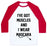 Virgin Teez  Baseball Tee Unisex Classic Baseball Tee / x-small / White/Red MUSCLES AND MASCARA UNISEX CLASSIC BASEBALL TEE