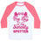 Virgin Teez  Baseball Tee Unisex Classic Baseball Tee / x-small / White/Neon Pink MY BIG IS MY SISTERLY SPOTTER UNISEX CLASSIC BASEBALL TEE
