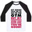 Virgin Teez  Baseball Tee Unisex Classic Baseball Tee / x-small / White/Black MY BIKINI SAYS GYM BUT MY SWEATPANTS SAY COUCH UNISEX CLASSIC BASEBALL TEE