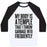 Virgin Teez  Baseball Tee Unisex Classic Baseball Tee / x-small / White/Black MY BODY IS A TEMPLE UNISEX CLASSIC BASEBALL TEE