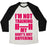 Virgin Teez  Baseball Tee Unisex Tri-Blend Baseball Tee / small / Oatmeal / Black MY BODY'S JUST BUFFERING UNISEX TRI-BLEND BASEBALL TEE