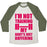 Virgin Teez  Baseball Tee Unisex Tri-Blend Baseball Tee / small / Oatmeal / Moss MY BODY'S JUST BUFFERING UNISEX TRI-BLEND BASEBALL TEE