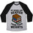 Virgin Teez  Baseball Tee Unisex Tri-Blend Baseball Tee / small / Athletic Gray / Black MY BOOKS ARE HEAVIER THAN YOUR WEIGHTS UNISEX TRI-BLEND BASEBALL TEE
