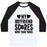 Virgin Teez  Baseball Tee Unisex Classic Baseball Tee / x-small / White/Black MY BOYFRIEND SCORES MORE THAN YOURS (BASKETBALL) UNISEX CLASSIC BASEBALL TEE