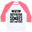 Virgin Teez  Baseball Tee Unisex Classic Baseball Tee / x-small / White/Neon Pink MY BOYFRIEND SCORES MORE THAN YOURS (BASKETBALL) UNISEX CLASSIC BASEBALL TEE