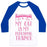 Virgin Teez  Baseball Tee Unisex Classic Baseball Tee / x-small / White/Blue MY CAT IS MY PERSONAL TRAINER UNISEX CLASSIC BASEBALL TEE