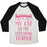Virgin Teez  Baseball Tee Unisex Tri-Blend Baseball Tee / small / Oatmeal / Black MY CAT IS MY PERSONAL TRAINER UNISEX TRI-BLEND BASEBALL TEE