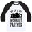 Virgin Teez  Baseball Tee Unisex Classic Baseball Tee / x-small / White/Black MY CAT IS MY WORKOUT PARTNER UNISEX CLASSIC BASEBALL TEE