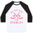 Virgin Teez  Baseball Tee Unisex Classic Baseball Tee / x-small / White/Black MY CUP SIZE IS STANLEY UNISEX CLASSIC BASEBALL TEE