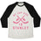 Virgin Teez  Baseball Tee Unisex Tri-Blend Baseball Tee / small / Oatmeal / Black MY CUP SIZE IS STANLEY UNISEX TRI-BLEND BASEBALL TEE