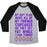 Virgin Teez  Baseball Tee Unisex Tri-Blend Baseball Tee / small / Athletic Gray / Black MY DIET PLAN (CUPCAKES) UNISEX TRI-BLEND BASEBALL TEE