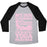 Virgin Teez  Baseball Tee Unisex Tri-Blend Baseball Tee / small / Athletic Gray / Black MY DOG IS ALWAYS DOWN FOR YOGA UNISEX TRI-BLEND BASEBALL TEE