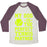 Virgin Teez  Baseball Tee Unisex Tri-Blend Baseball Tee / small / Oatmeal / Maroon MY DOG IS THE PERFECT TENNIS PARTNER UNISEX TRI-BLEND BASEBALL TEE