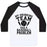 Virgin Teez  Baseball Tee Unisex Classic Baseball Tee / x-small / White/Black MY DRINKING TEAM HAS A BASEBALL PROBLEM UNISEX CLASSIC BASEBALL TEE