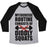 Virgin Teez  Baseball Tee Unisex Tri-Blend Baseball Tee / small / Athletic Gray / Black MY EXERCISE ROUTINE CONSISTS OF DIDDLY SQUATS UNISEX TRI-BLEND BASEBALL TEE
