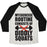 Virgin Teez  Baseball Tee Unisex Tri-Blend Baseball Tee / small / Oatmeal / Black MY EXERCISE ROUTINE CONSISTS OF DIDDLY SQUATS UNISEX TRI-BLEND BASEBALL TEE