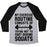 Virgin Teez  Baseball Tee Unisex Tri-Blend Baseball Tee / small / Athletic Gray / Black MY EXERCISE ROUTINE CONSISTS OF TRYING NOT TO FART DURING SQUATS UNISEX TRI-BLEND BASEBALL TEE