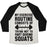Virgin Teez  Baseball Tee Unisex Tri-Blend Baseball Tee / small / Oatmeal / Black MY EXERCISE ROUTINE CONSISTS OF TRYING NOT TO FART DURING SQUATS UNISEX TRI-BLEND BASEBALL TEE