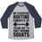 Virgin Teez  Baseball Tee Unisex Tri-Blend Baseball Tee / small / Athletic Gray / Navy MY EXERCISE ROUTINE CONSISTS OF TRYING NOT TO FART DURING SQUATS UNISEX TRI-BLEND BASEBALL TEE