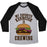 Virgin Teez  Baseball Tee Unisex Tri-Blend Baseball Tee / small / Athletic Gray / Black MY FAVORITE EXERCISE IS CHEWING UNISEX TRI-BLEND BASEBALL TEE