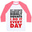 Virgin Teez  Baseball Tee Unisex Classic Baseball Tee / x-small / White/Neon Pink MY FAVORITE EXERCISE IS DIDDLY SQUATS I DO THEM EVERYDAY UNISEX CLASSIC BASEBALL TEE