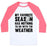 Virgin Teez  Baseball Tee Unisex Classic Baseball Tee / x-small / White/Neon Pink MY FAVORITE SEASON HAS NOTHING TO DO WITH THE WEATHER UNISEX CLASSIC BASEBALL TEE