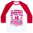 Virgin Teez  Baseball Tee Unisex Classic Baseball Tee / x-small / White/Red MY FAVORITE WORKOUT AT THE GYM IS UNTANGLING MY HEADPHONES UNISEX CLASSIC BASEBALL TEE