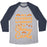 Virgin Teez  Baseball Tee Unisex Tri-Blend Baseball Tee / small / Athletic Gray / Navy MY FAVORITE WORKOUT IS CHEESE CURLS UNISEX TRI-BLEND BASEBALL TEE