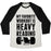 Virgin Teez  Baseball Tee Unisex Tri-Blend Baseball Tee / small / Oatmeal / Black MY FAVORITE WORKOUT IS HEAVY READING UNISEX TRI-BLEND BASEBALL TEE