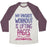 Virgin Teez  Baseball Tee Unisex Tri-Blend Baseball Tee / small / Oatmeal / Maroon MY FAVORITE WORKOUT IS LIFTING PAGES UNISEX TRI-BLEND BASEBALL TEE
